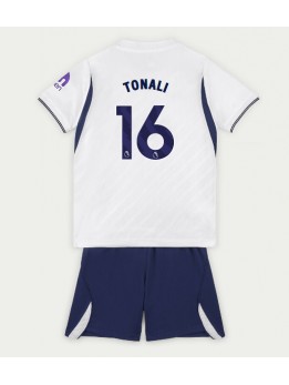 Otroški Nogometna dresi replika Tottenham Hotspur Sandro Tonali #16 Domači 2026-27 Kratek rokav (+ hlače)